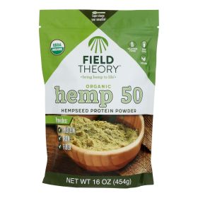 Field Theory - Hemp Protein Powder - Case Of 4-16 Oz