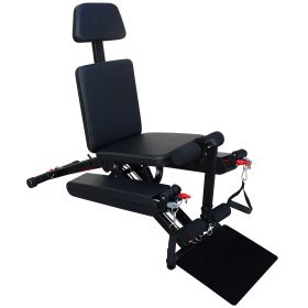 Fitness Chair Multifunction, Adjustable Strength Training Bench for Full Body Workout, Weight Bench with Fast Folding for Home Gym (Color: as picture)